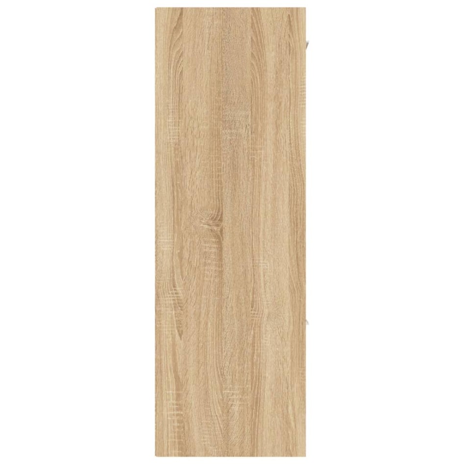 Armario almacenamiento madera contrachapada roble 60x29,5x90