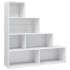 Estantería madera contrachapada blanco brillante