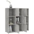 Estantería madera contrachapada gris hormigón 90x30x90