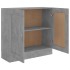 Armario de libros contrachapada gris hormigón 82,5x30,5x80