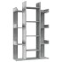 Estantería madera contrachapada gris Sonoma 86x25,5x140
