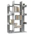 Estantería madera contrachapada gris Sonoma 86x25,5x140