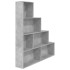 Estantería madera contrachapada gris hormigón