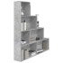 Estantería madera contrachapada gris hormigón