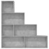 Estantería madera contrachapada gris hormigón