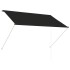 Toldo retráctil 200x150 cm gris