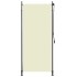 Estor enrollable de exterior color crema 100x270
