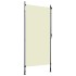 Estor enrollable de exterior color crema 100x270