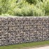 Muro de gaviones con cubiertas acero galvanizado 60x30x100