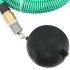 Manguera de succión con conectores de latón PVC verde 29 mm 3