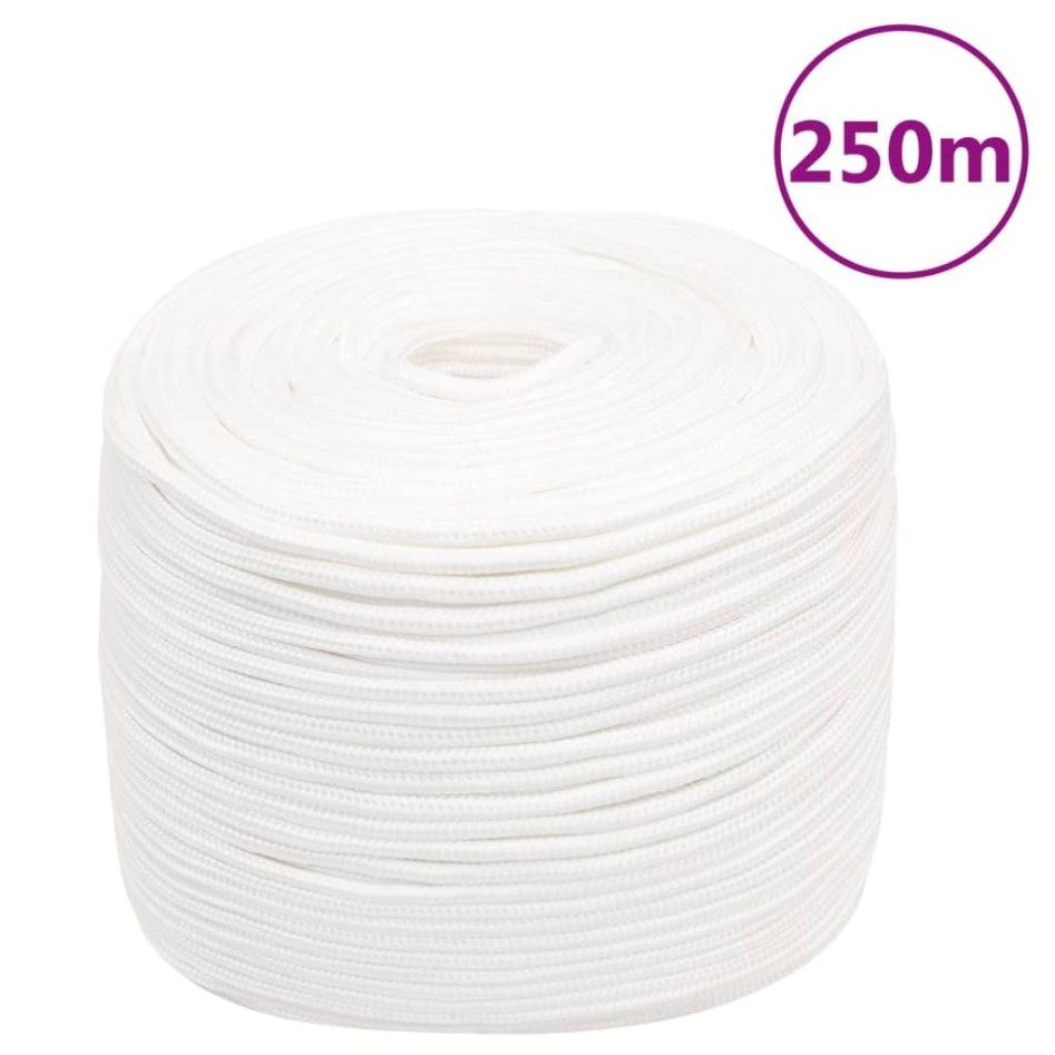 Cuerda de barco polipropileno blanco intenso 10 mm 250