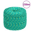 Cuerda de barco polipropileno verde 8 mm 250 m