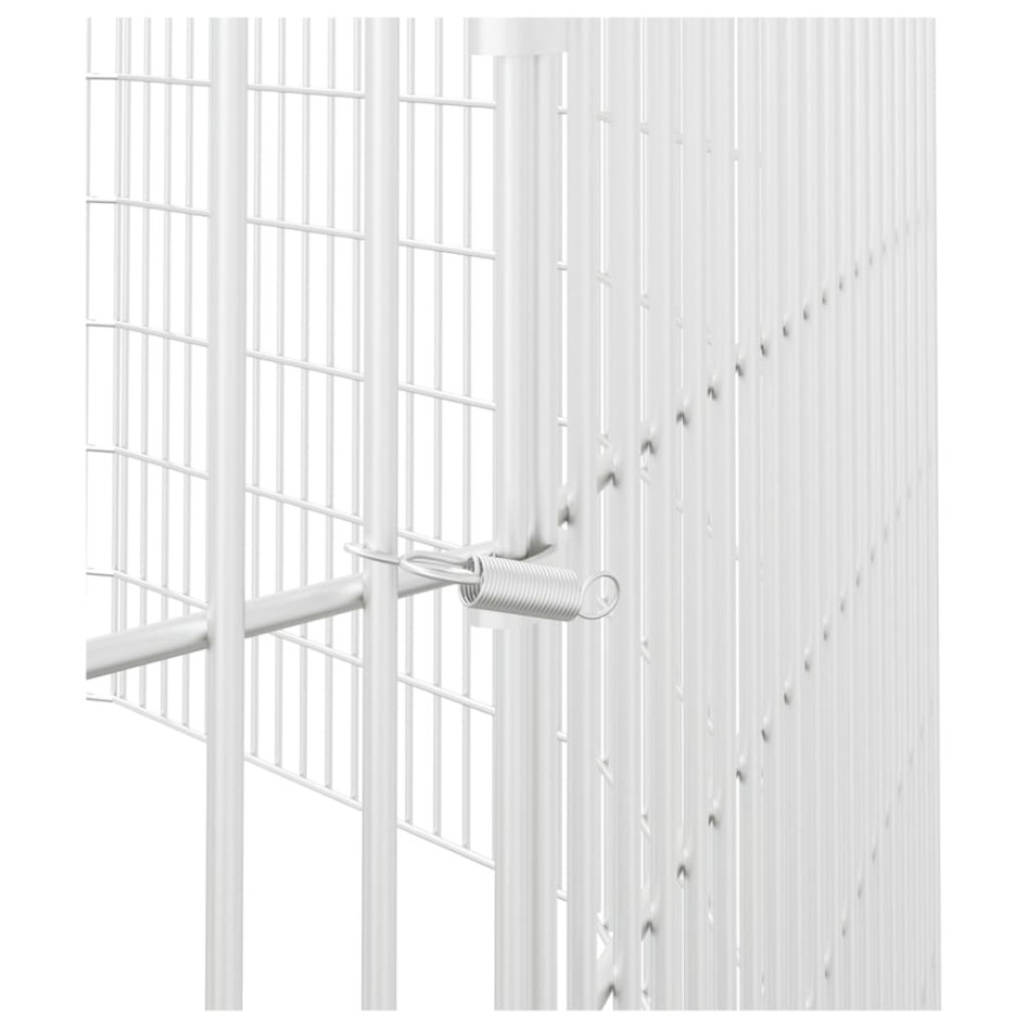 Recinto animales corral 12 paneles hierro galvanizado 54x80