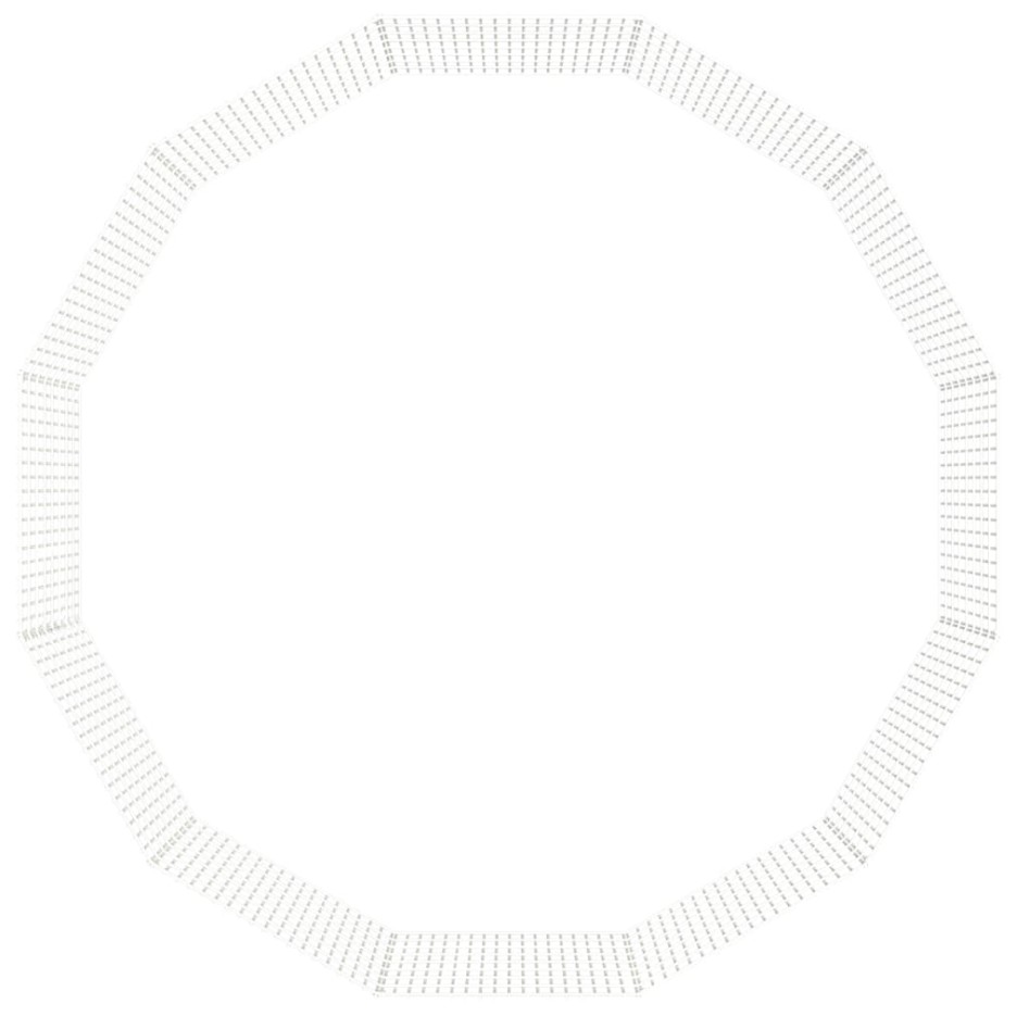 Recinto animales corral 12 paneles hierro galvanizado 54x80