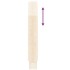 Árbol rascador para gatos de suelo a techo crema 258,5-284,5