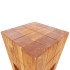 Taburete de madera maciza de