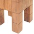 Taburete de madera maciza de