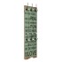 Perchero de pared HAPPY LOVE con 6 ganchos 120x40