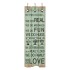 Perchero de pared HAPPY LOVE con 6 ganchos 120x40