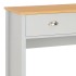 Mesa consola gris 97x35x76