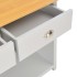 Mesa consola gris 97x35x76
