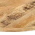 Superficie de mesa redonda madera maciza de mango 25-27 mm