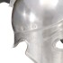 Réplica de casco de guerrero griego rol en vivo acero
