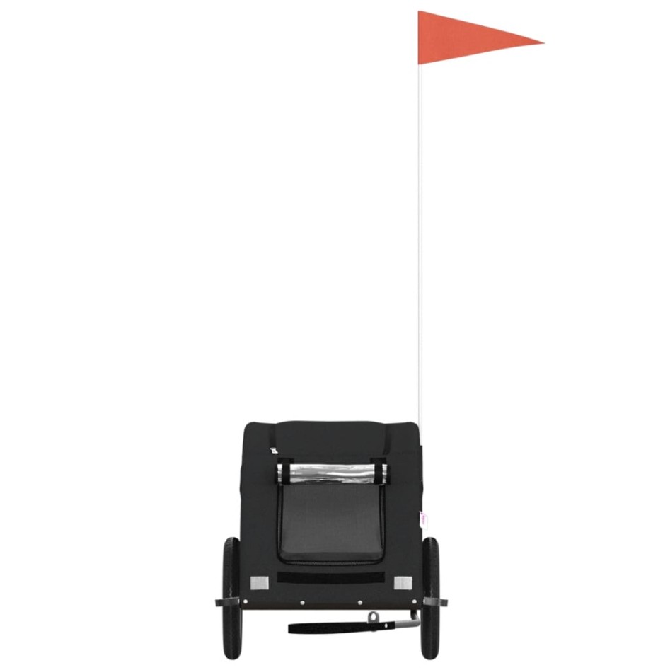 Remolque de bicicleta mascotas hierro tela Oxford