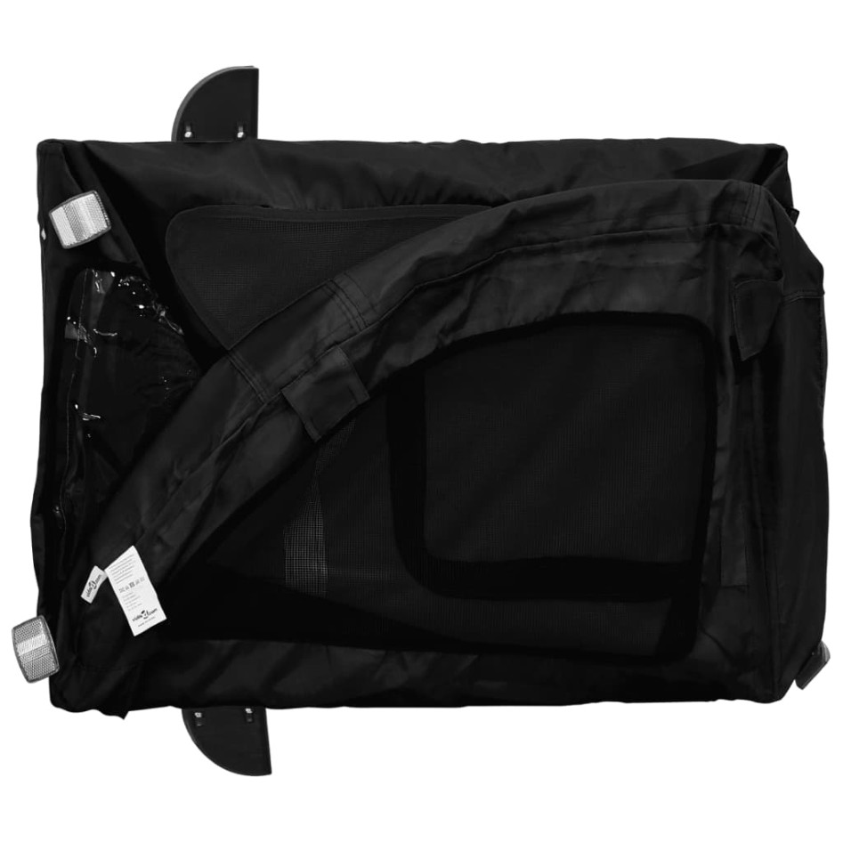 Remolque de bicicleta mascotas hierro tela Oxford