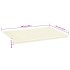 Tela de repuesto para toldo crema 5x3,5