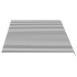 Tela de repuesto para toldo gris antracita y blanco 5x3