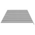 Tela de repuesto para toldo gris antracita y blanco 6x3