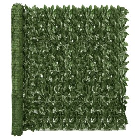Toldo para balcón con hojas verde oscuro 300x150