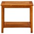 Mesa de centro de madera maciza de acacia 50x35x45