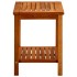 Mesa de centro de madera maciza de acacia 50x35x45