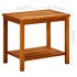 Mesa de centro de madera maciza de acacia 50x35x45