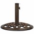 Base de sombrilla de hierro fundido bronce 40x40x32