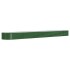 Jardinera arriate acero recubrimiento polvo verde 512x80x36