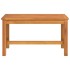 Banco de jardín madera maciza de acacia 80x35x45