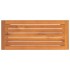 Banco de jardín madera maciza de acacia 80x35x45