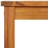 Banco de jardín madera maciza de acacia 80x35x45