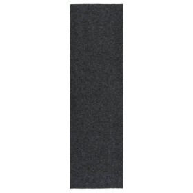Alfombra de pasillo atrapa suciedad 100x350 cm gris
