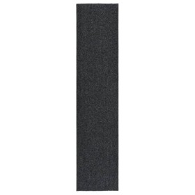 Alfombra de pasillo atrapa suciedad 100x450 cm gris