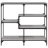 Mesa consola madera contrachapada gris Sonoma 103x32x95