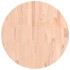 Tablero redondo de madera maciza de haya Ø60x1,5