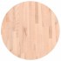 Tablero redondo de madera maciza de haya Ø60x2,5