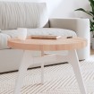 Tablero redondo de madera maciza de haya Ø60x4 cm