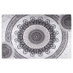 Alfombra lavable antideslizante multicolor 160x230 cm