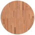 Tablero redondo de madera maciza de haya Ø60x2,5