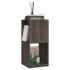 Armario giratorio aglomerado gris y Sonoma 34,5x34,5x75,5